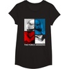 image:imageStar Wars The Force Awakens Red White amp Blue Split Phasma TShirtBlack
