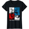image:imageStar Wars The Force Awakens Red White amp Blue Split Phasma TShirtBlack