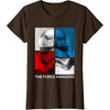 image:imageStar Wars The Force Awakens Red White amp Blue Split Phasma TShirtBrown