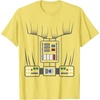 image:imageGalactic Dark Armor Control Panel Design TShirtLemon Yellow