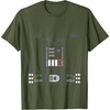 image:imageGalactic Dark Armor Control Panel Design TShirtOlive Green