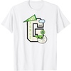 image:imageGrogu  Letterman TShirtWhite