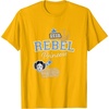 image:imageStar Wars  Leia  Rebel Princess Faux Patches TShirtGolden Yellow