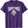 image:imageStar Wars Bounty Hunter Mandalorian Mythosaur Skull Emblem TShirtPurple