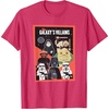 image:imageStar Wars Classic Vintage Chibi Galaxys Villains Poster TShirtRed Heather