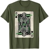 image:imageStar Wars Darth Maul St Patricks Day Playing Card TShirtOlive Green