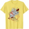 image:imageStar Wars Epic Millennium Falcon Schematic Big Chest Poster TShirtLemon Yellow