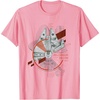 image:imageStar Wars Epic Millennium Falcon Schematic Big Chest Poster TShirtPink
