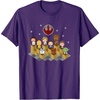 image:imageStar Wars Iconic Epic Rebel Alliance Group Shot Chibi Poster TShirtPurple
