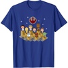 image:imageStar Wars Iconic Epic Rebel Alliance Group Shot Chibi Poster TShirtRoyal Blue