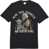 image:imageStar Wars May The Fourth Be With You Stamp Comfort Colors Adult Heavyweight TshirtBlack