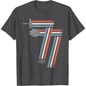 image:image1977  Retro Ships TShirtDark Heather Grey