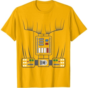 image:imageGalactic Dark Armor Control Panel Design TShirtGolden Yellow