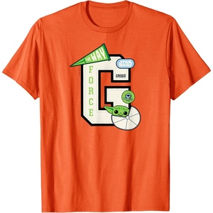 image:imageGrogu  Letterman TShirtOrange