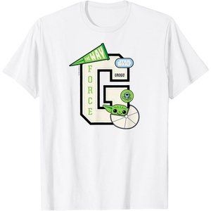 image:imageGrogu  Letterman TShirtWhite