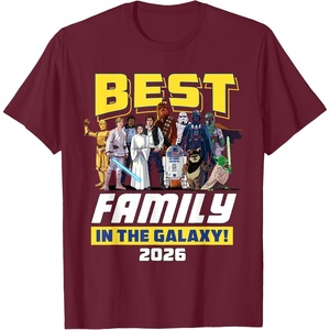 image:imageStar Wars Best Family in the Galaxy Group Trip Vacation 2026 TShirtBurgundy