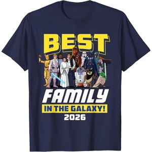 image:imageStar Wars Best Family in the Galaxy Group Trip Vacation 2026 TShirtNavy Blue