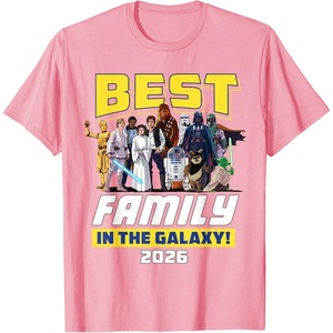 image:imageStar Wars Best Family in the Galaxy Group Trip Vacation 2026 TShirtPink