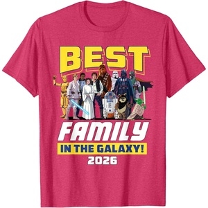 image:imageStar Wars Best Family in the Galaxy Group Trip Vacation 2026 TShirtRed Heather