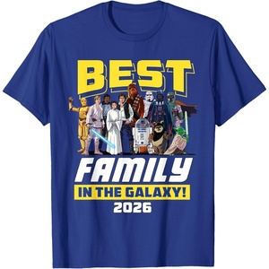 image:imageStar Wars Best Family in the Galaxy Group Trip Vacation 2026 TShirtRoyal Blue