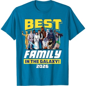 image:imageStar Wars Best Family in the Galaxy Group Trip Vacation 2026 TShirtSapphire Blue