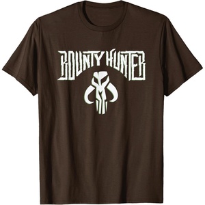 image:imageStar Wars Bounty Hunter Mandalorian Mythosaur Skull Emblem TShirtBrown