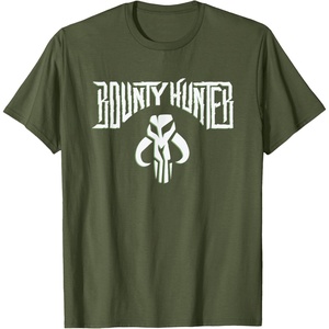 image:imageStar Wars Bounty Hunter Mandalorian Mythosaur Skull Emblem TShirtOlive Green
