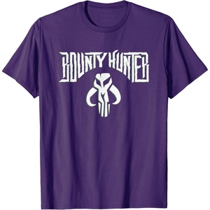 image:imageStar Wars Bounty Hunter Mandalorian Mythosaur Skull Emblem TShirtPurple