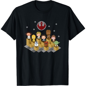 image:imageStar Wars Iconic Epic Rebel Alliance Group Shot Chibi Poster TShirtBlack