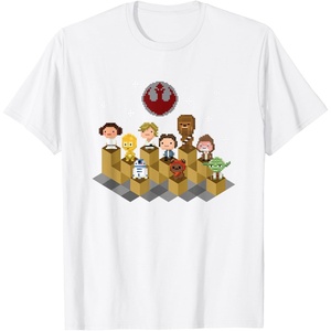image:imageStar Wars Iconic Epic Rebel Alliance Group Shot Chibi Poster TShirtWhite