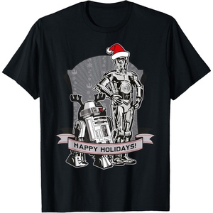 image:imageStar Wars The Clone Wars Happy Holidays Droid TShirtBlack