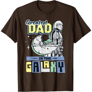 image:imageStar Wars The Mandalorian amp Grogu Greatest Dad in the Galaxy TShirtBrown