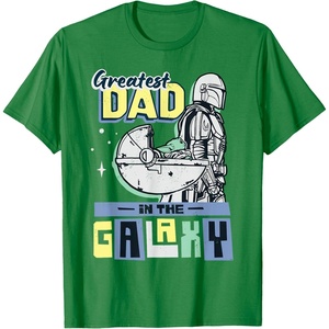image:imageStar Wars The Mandalorian amp Grogu Greatest Dad in the Galaxy TShirtKelly Green