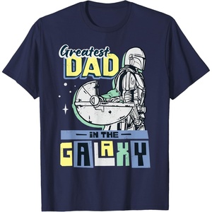 image:imageStar Wars The Mandalorian amp Grogu Greatest Dad in the Galaxy TShirtNavy Blue