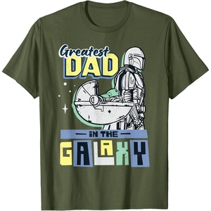 image:imageStar Wars The Mandalorian amp Grogu Greatest Dad in the Galaxy TShirtOlive Green