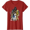 image:imageStar Wars  Character Collage TShirtCranberry Red