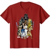 image:imageStar Wars  Character Collage TShirtCranberry Red