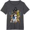 image:imageStar Wars  Character Collage TShirtDark Heather Grey
