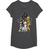 image:imageStar Wars  Character Collage TShirtDark Heather Grey
