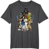 image:imageStar Wars  Character Collage TShirtDark Heather Grey