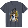 image:imageStar Wars  Character Collage TShirtHeather Blue