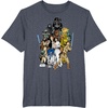 image:imageStar Wars  Character Collage TShirtHeather Blue