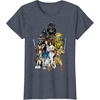 image:imageStar Wars  Character Collage TShirtHeather Blue