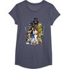 image:imageStar Wars  Character Collage TShirtHeather Blue