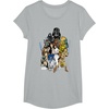 image:imageStar Wars  Character Collage TShirtHeather Grey