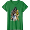 image:imageStar Wars  Character Collage TShirtKelly Green