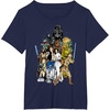 image:imageStar Wars  Character Collage TShirtNavy Blue