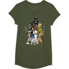 image:imageStar Wars  Character Collage TShirtOlive Green