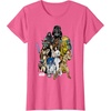 image:imageStar Wars  Character Collage TShirtPink Heather