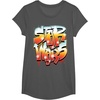 image:imageStar Wars  Graffiti TShirtAsphalt Grey